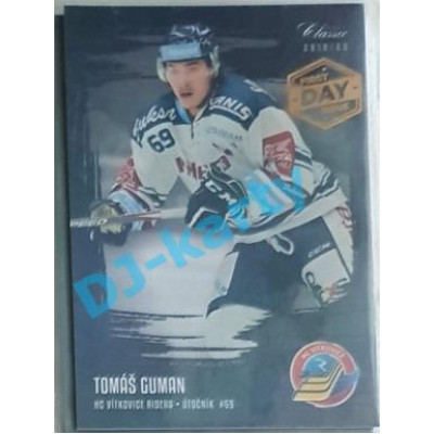 2019/20 OFS Tomáš Guman #287 Black Rainbow 1st Day of Issue