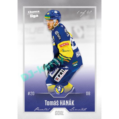 2022/23 Goal Cards Chance Liga 2. série #290 Tomáš Hanák Silver 1 of 60