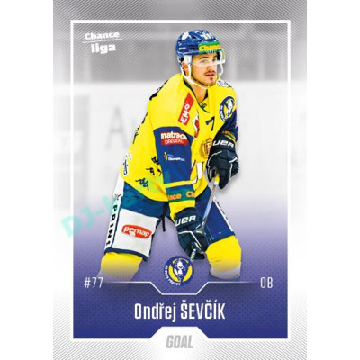 2022/23 Goal Cards Chance Liga 2. série #291 Ondřej Ševčík