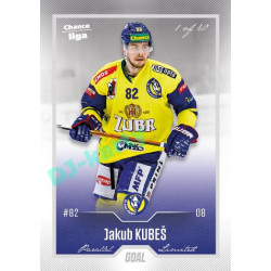 2022/23 Goal Cards Chance Liga 2. série #292 Jakub Kubeš Silver 1 of 60