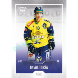 2022/23 Goal Cards Chance Liga 2. série #294 David Dobša