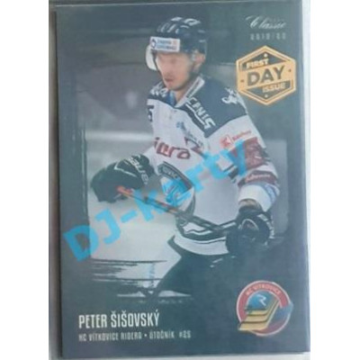 2019/20 OFS Peter Šišovský #387 Black Rainbow 1st Day of Issue