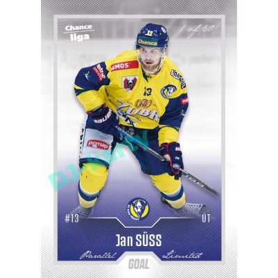 2022/23 Goal Cards Chance Liga 2. série #296 Jan Süss Silver 1 of 60
