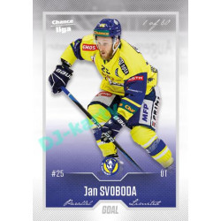 2022/23 Goal Cards Chance Liga 2. série #298 Jan Svoboda Silver 1 of 60