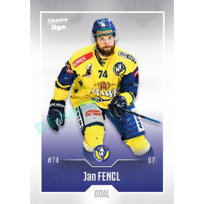2022/23 Goal Cards Chance Liga 2. série #299 Jan Fencl