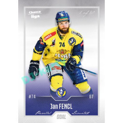2022/23 Goal Cards Chance Liga 2. série #299 Jan Fencl Silver 1 of 60