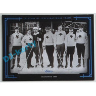 2021/22 OFS The Final Series Chamonix 1908 #HCNT-01 1/9 History of Czech National Teams