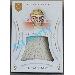 2021/22 OFS The Final Series Ladislav Blažek #MEM-LB Game Used Gold PROMO