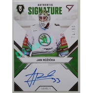 2021/22 Sportzoo TIPSPORT ELH Jan Růžička #SL1-JR 74/90 Signature level 1