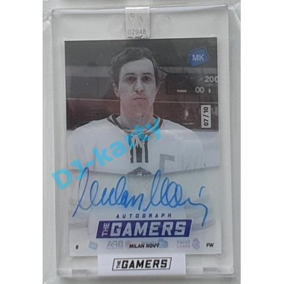 2021 MK Gamers 2 Milan Nový #TG-MN 7/10 Gamers Original BLUE