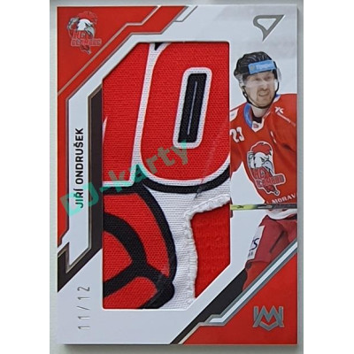 2021/22 Sportzoo TIPSPORT ELH 2. série #UM-JO Jiří Ondrušek Unique Mark 11/12