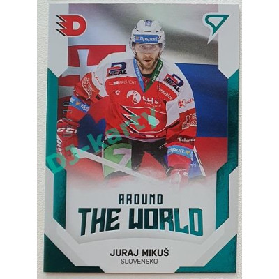 2021/22 Sportzoo TIPSPORT ELH 2. série #ATW-49 Juraj Mikuš Around The World 05/30