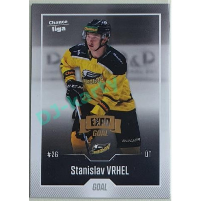 2022/23 Goal Cards Chance Liga 1. série #039 Stanislav Vrhel Expo Pardubice