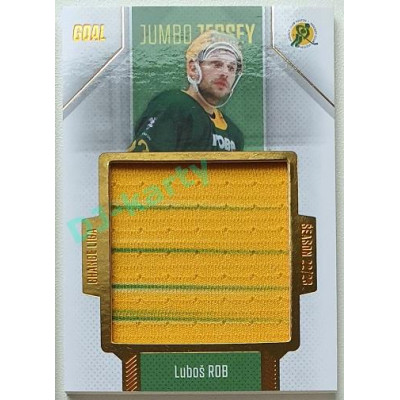 2022/23 Goal Cards Chance Liga 1. série #J-03 Luboš Rob JUMBO Jersey 56/77