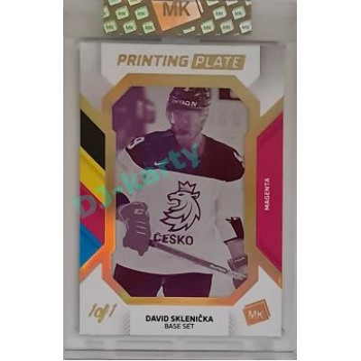 2023 MK The Gamers #PP-DS David Sklenička 2022 Printing Plate 1/1 Magenta
