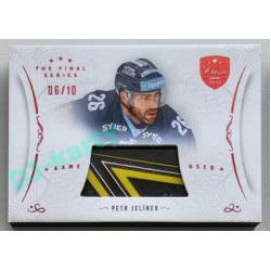2021/22 OFS The Final Series Petr Jelínek #STI-JEP 06/10 Game Used Stick Red