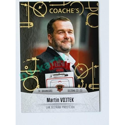 2022/23 Goal Cards Chance #C-30 Martin Vojtek Coach's Expo x/3