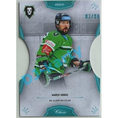 2020/21 OFS 2. série Marek Hrbas #349 03/20 Blue Cut