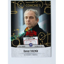 2022/23 Goal Cards Chance #C-31 David Tvrzník Coach's Expo x/3