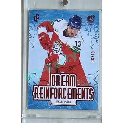 2023/24 LC Expectations Road to Prague #DR-14 Jakub Vrána Dream Reinfrocements Red 06/10