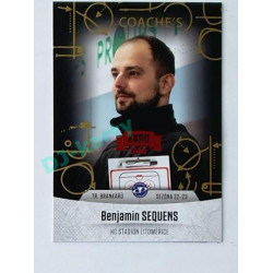 2022/23 Goal Cards Chance #C-32 Benjamin Sequens Coach's Expo x/3