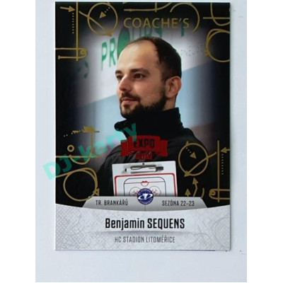 2022/23 Goal Cards Chance #C-32 Benjamin Sequens Coach's Expo x/3