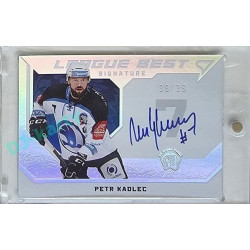 2023/24 Sportzoo ELH 1. série #LBS-PK Petr Kadlec League Best Auto 39/39