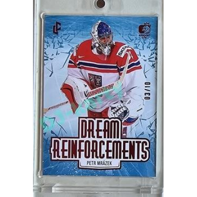2023/24 LC Expectations Road to Prague #DR-16 Petr Mrázek Dream Reinfrocements Red 03/10
