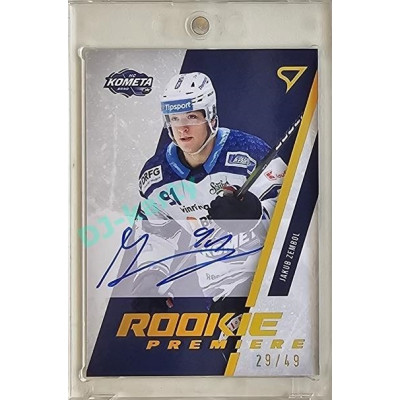 2023/24 Sportzoo ELH 1. série #RPS-JZ Jakub Zembol Rookie Premiere Auto 29/49