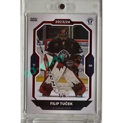 2023/24 Goal cards Chance Liga 2. série #345 Filip Tuček Red 1/6