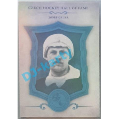 2020 OFS Síň slávy českého hokeje Josef Gruss #SSCH-058 21/25 Rainbow