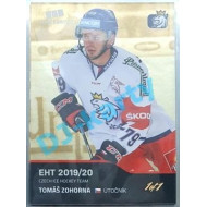 2020 MK reprezentace Tomáš Zohorna EHT #45 1/1 Gold