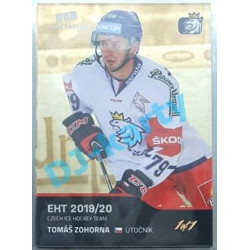 2020 MK reprezentace Tomáš Zohorna EHT #45 1/1 Gold