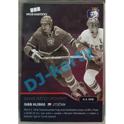 2020 MK reprezentace Ivan Hlinka GDM #98 2/5 Blue