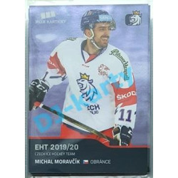 2020 MK reprezentace Michal Moravčík EHT #22 Blue Promo