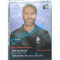 2020 MK reprezentace Petr Nedvěd EHT #88 Blue Promo