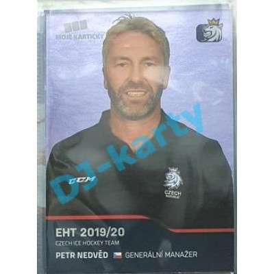 2020 MK reprezentace Petr Nedvěd EHT #88 Blue Promo