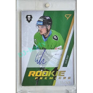 2023/24 Sportzoo ELH 1. série #RPS-AC Aleš Čech Rookie Premiere Auto 15/49