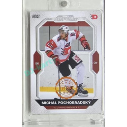 2023/24 Goal cards Chance Liga 1. série #179 Michal Pochobradský 1st day of issue