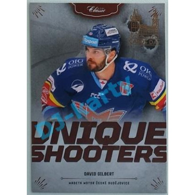 2020/21 OFS 1. série David Gilbert #US-27 X/3 Unique Shooters CARDS DAY