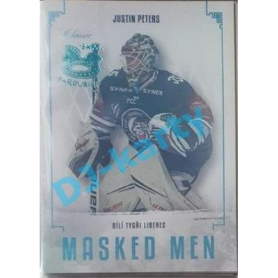2019/20 OFS Justin Peters #MM-JPE xx/15 Masked Men Rainbow Expo Pard.