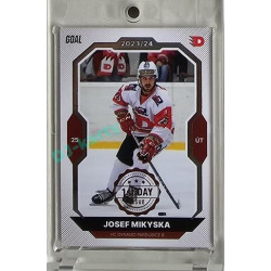 2023/24 Goal cards Chance Liga 1. série #180 Josef Mikyska 1st day of issue