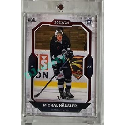2023/24 Goal cards Chance Liga 2. série #348 Michal Häusler Red 1/6