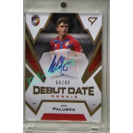 2023/24 Sportzoo Fortuna Liga 2. série #DRS-JP Jan Paluska Debut Date Rookie Auto xx/80