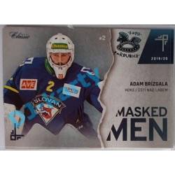 2019/20 OFS Chance liga Adam Brízgala #MM-ABR xx/15 Masked Men Expo Pard.