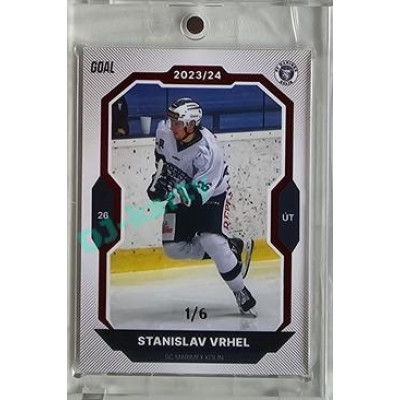 2023/24 Goal cards Chance Liga 2. série #351 Stanislav Vrhel Red 1/6