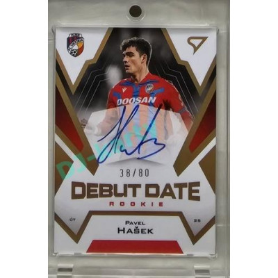 2023/24 Sportzoo Fortuna Liga 2. série #DRS-PH Pavel Hašek Debut Date Rookie Auto xx/80