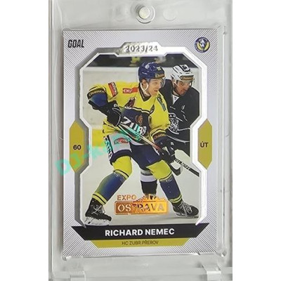 2023/24 Goal cards Chance Liga 2. série #308 Richard Němec Expo Ostrava 1of2