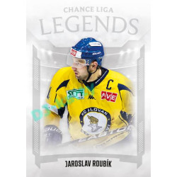 2022/23 Goal Cards Chance Liga 2. série #29 Jaroslav Roubík Legends