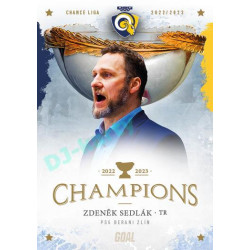 2023 Goal Cards Zlín Champions #29 Zdeněk Sedlák